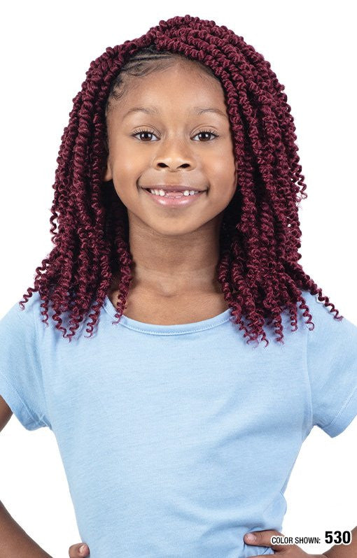 SHAKE N GO Freetress Braid Crochet - 3X Kids Spring Twist 8"