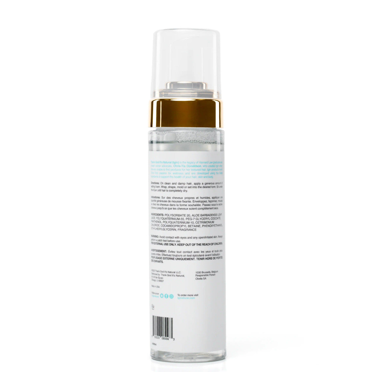TGIN Miracle Styling Multi-Use Setting Foam (8 oz)