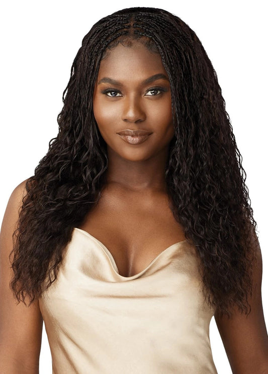 Outre Mytresses Gold Label 100% Human Hair Pre-Stretched W&W Splash Deep Bulk 18″