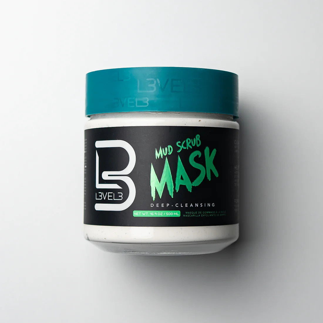 LEVEL 3 Mud Facial Scrub Mask (16.9oz)