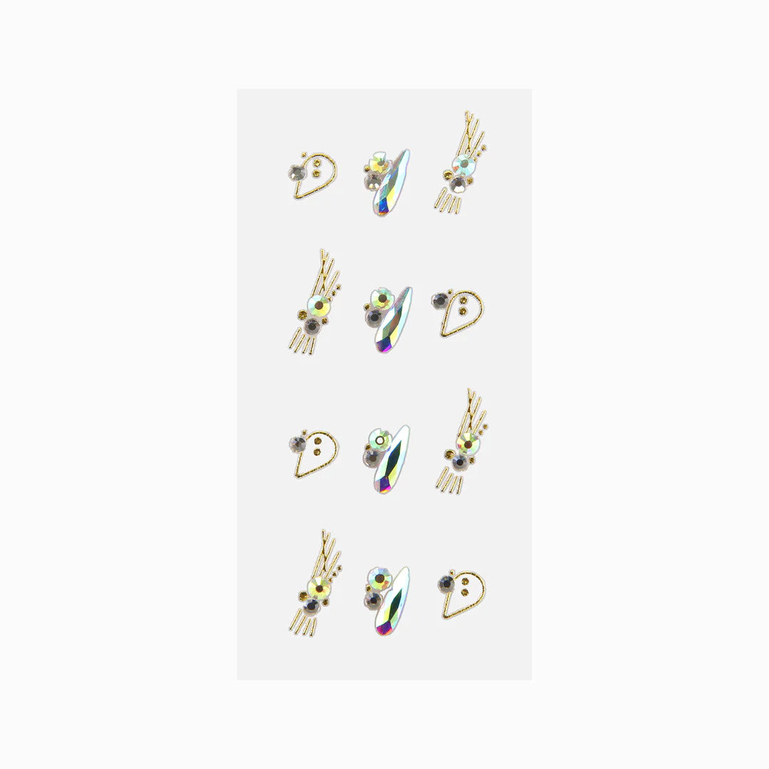 NICKA K Gemstone Nail Stickers (NSGM11)