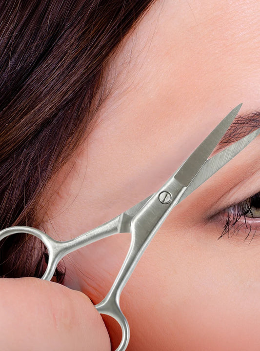 ABSOLULTE Stainless Steel Facial Hair Scissors