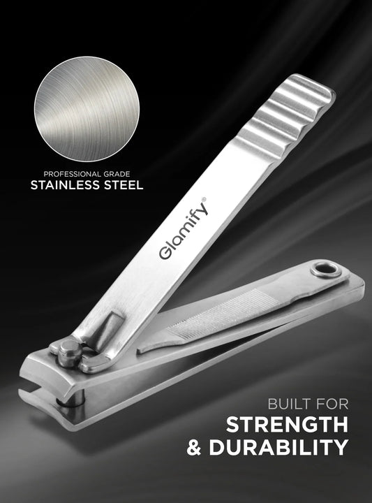 ABSOLULTE Stainless Steel Nail Clipper Small & Large Combo
