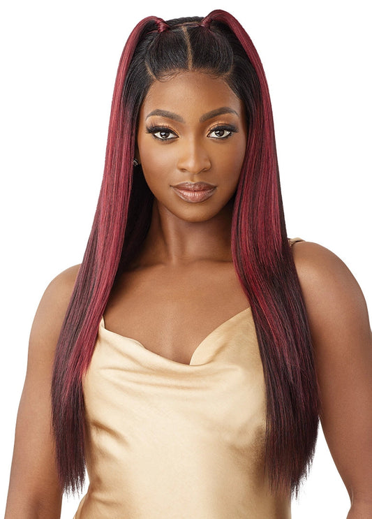OUTRE Synthetic 5x5 Lace Closure Wig - HHB-YAKI STRAIGHT 26"