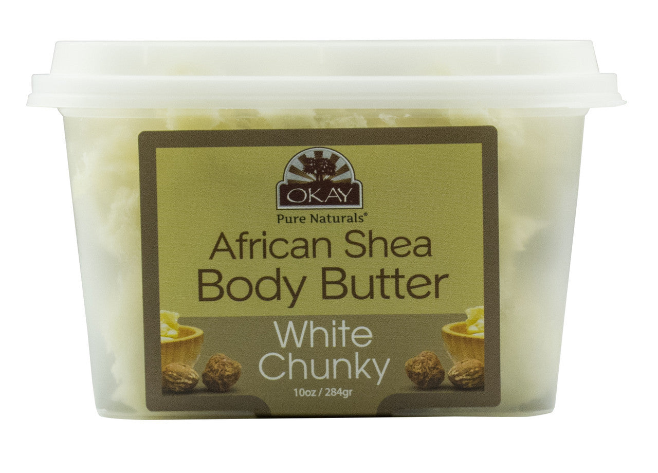 OKAY Shea Butter White Chunky Deep Moisturizing (10oz)