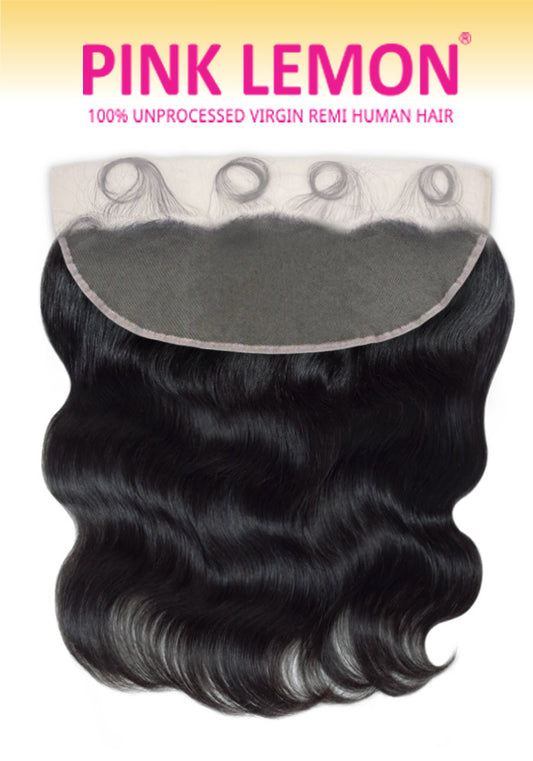 15A Pink Lemon 13X4 HD Full Lace Frontal - Body Wave