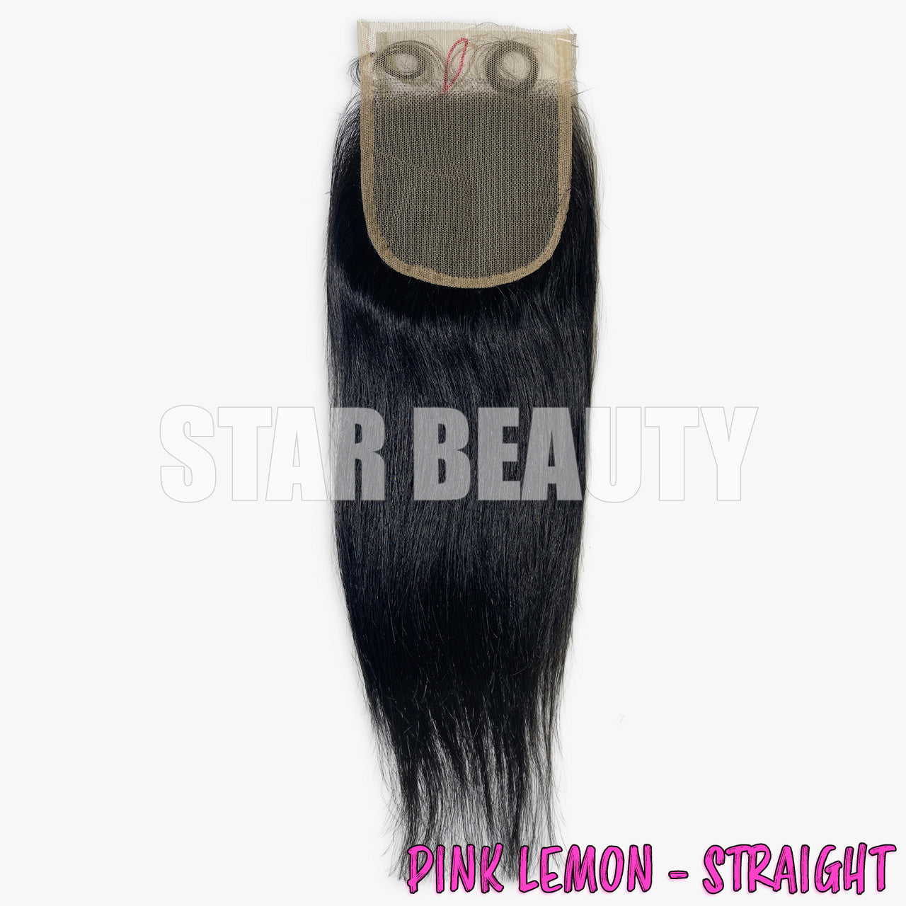 15A Pink Lemon 4X4 HD Full Lace Closure - Straight