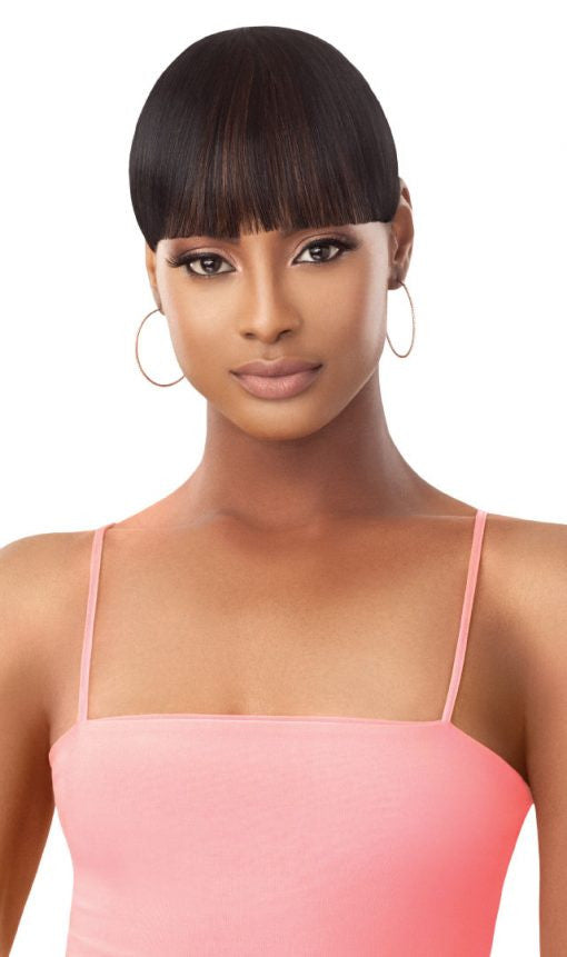 OUTRE Synthetic Pretty Quick Pony - CLASSIC BLUNT BANG