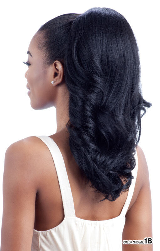 SHAKE N GO Freetress Equal Drawstring Ponytail - FEATHER GIRL