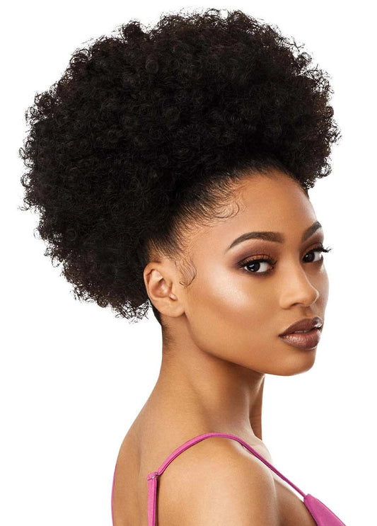 OUTRE Synthetic Pretty Quick Pony Drawstring Ponytail - AFRO LARGE