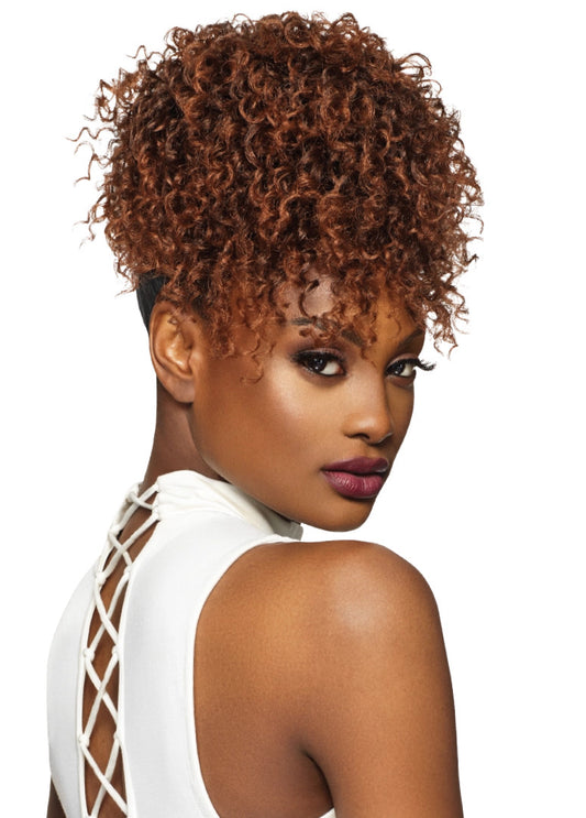 OUTRE Synthetic Pretty Quick Pony Drawstring Ponytail - PINEAPPLE PONY CUTIE