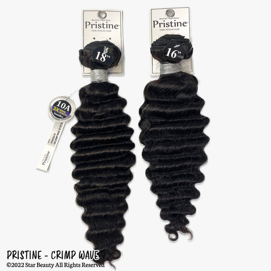 MANE CONCEPT Pristine 100% Human Hair - 10A Crimp Wave