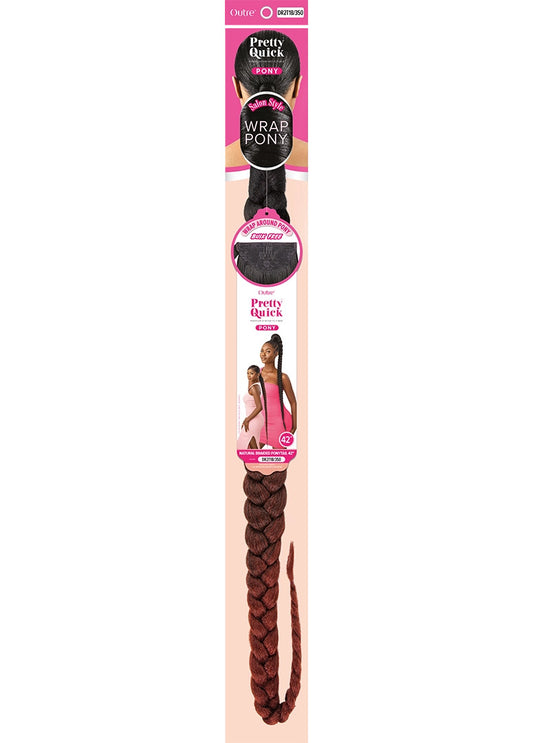 OUTRE Synthetic Pretty Quick Pony - Natural Braided Ponytail 42"