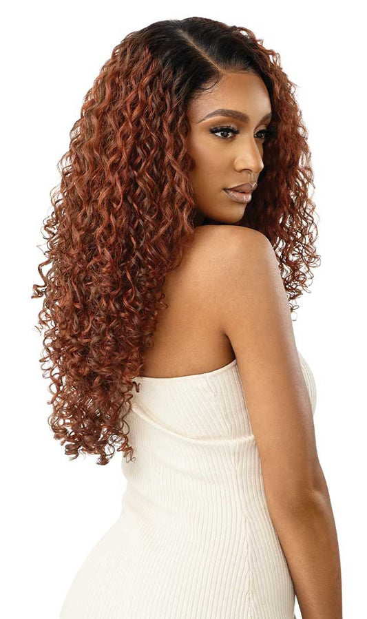 OUTRE 100% Human Hair Blend 13X6 HD Lace Frontal Wig 360 Lace - TASIRA