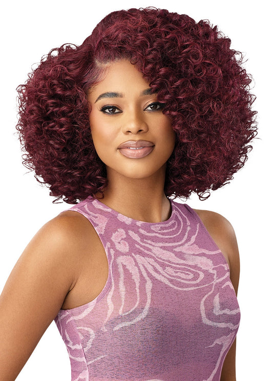 OUTRE Synthetic Perfect Hairline Swoop Series Glueless Lace Frontal Wig - Swoop 16