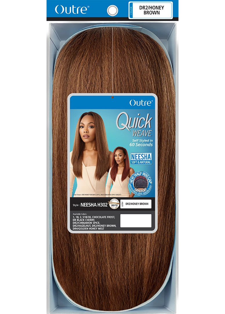 OUTRE Synthetic Quick Weave Half Wig - NEESHA H302