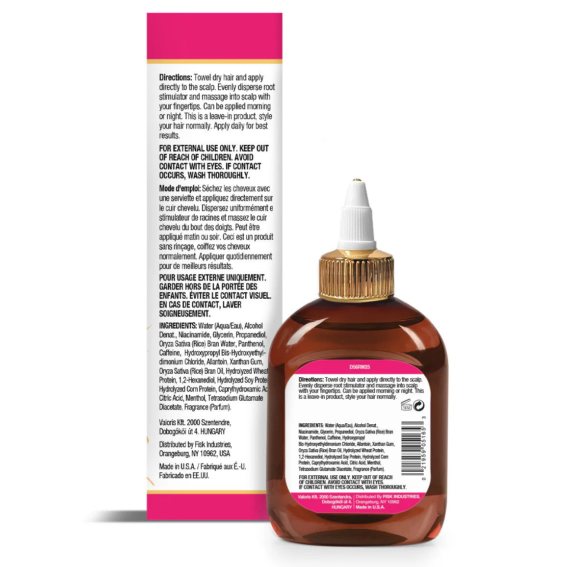 Difeel 99% Natural Premium Hair Root Stimulator - Rice Water (2.5 oz)