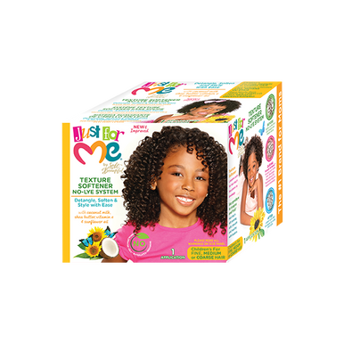 JUST FOR ME Texture Softener No-Lye System