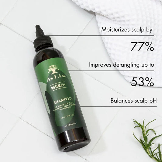 As I Am Rosemary Shampoo (8oz)