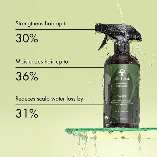 As I Am Rosemary Hair Water (16oz)