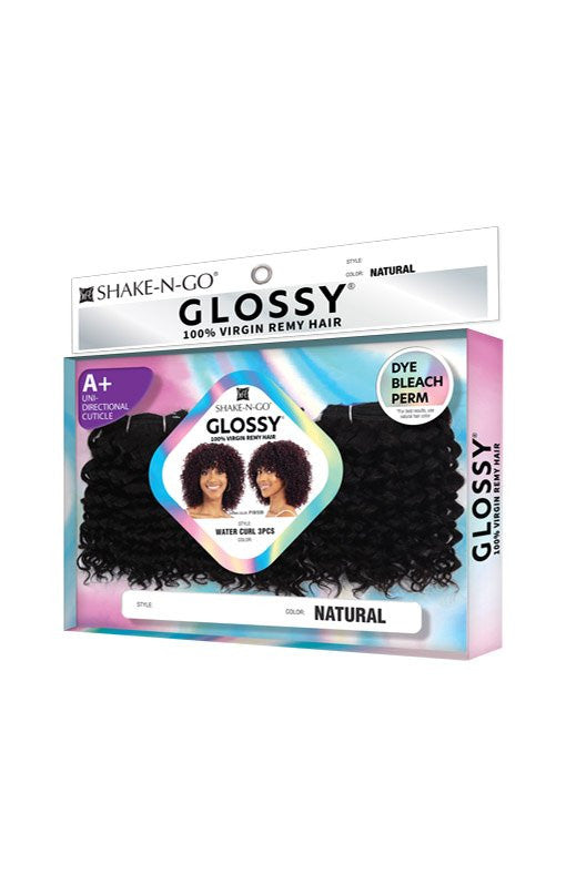 SHAKE N GO Glossy 100% Virgin Remy Hair Multi Pack - Water Curl