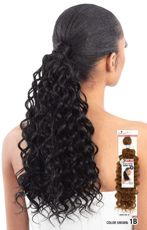 SHAKE N GO Organique Master Mix Weave - Sunset Curl 18"