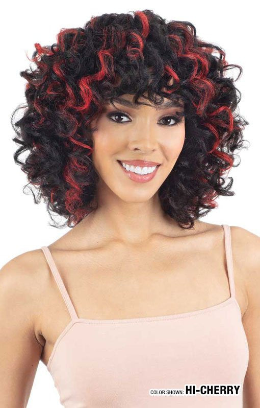 SHAKE N GO Synthetic Natural Me Full Wig - Loose Deep