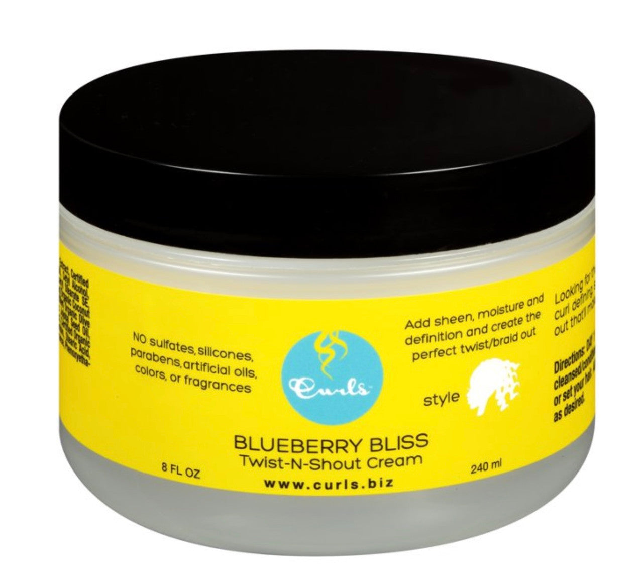 CURLS Blueberry Bliss Twist N Shout Cream