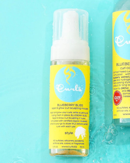 CURLS Blueberry Bliss Repair and Grow Curls Sculpting Mousse