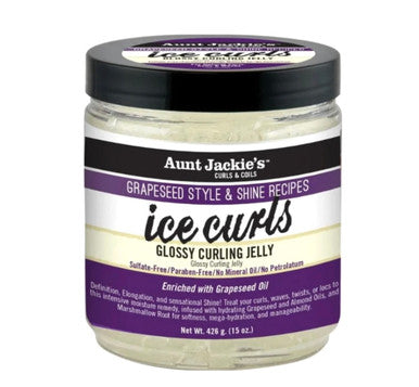 Aunt Jackie's Grapeseed Style & Shine Ice Curls Glossy Curling Jelly