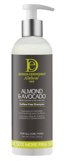 Design Essentials Natural Almond & Avocado Moisturizing Shampoo