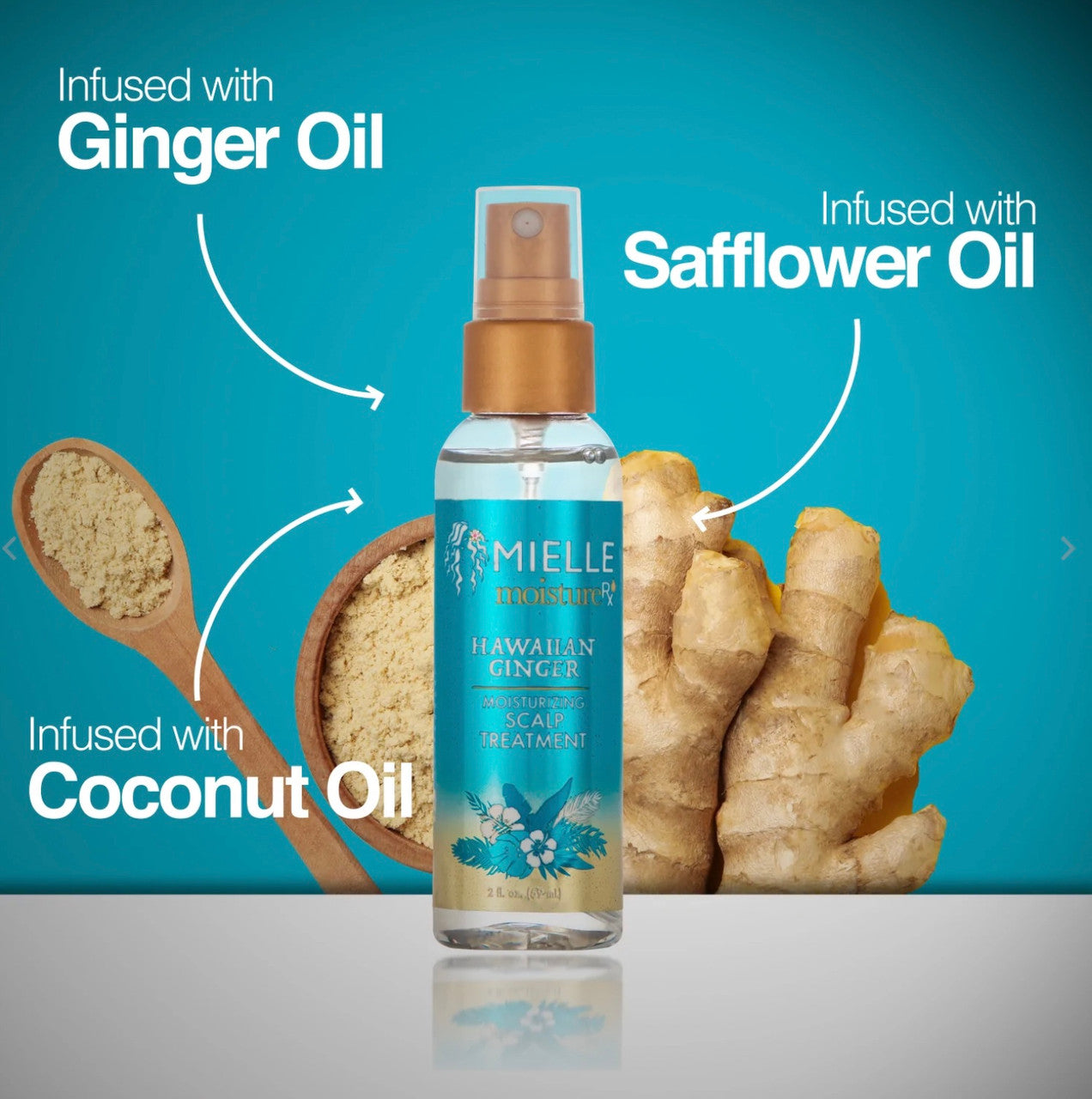 Mielle Hawaiian Ginger Moisturizing Scalp Treatment