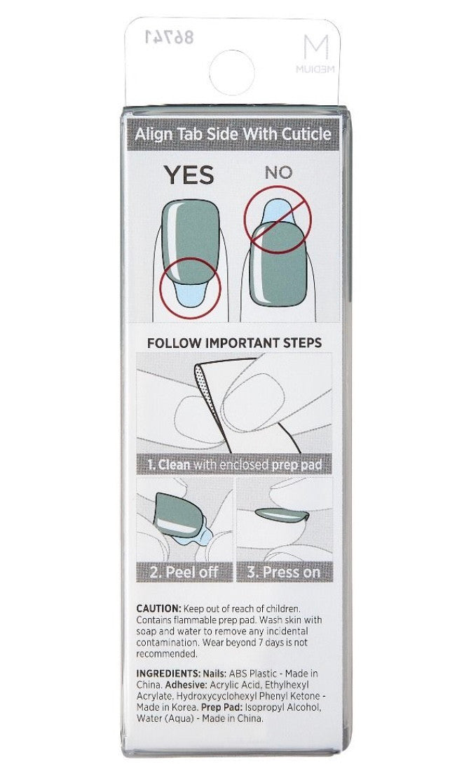 Kiss Impress Color Nail - Going Green