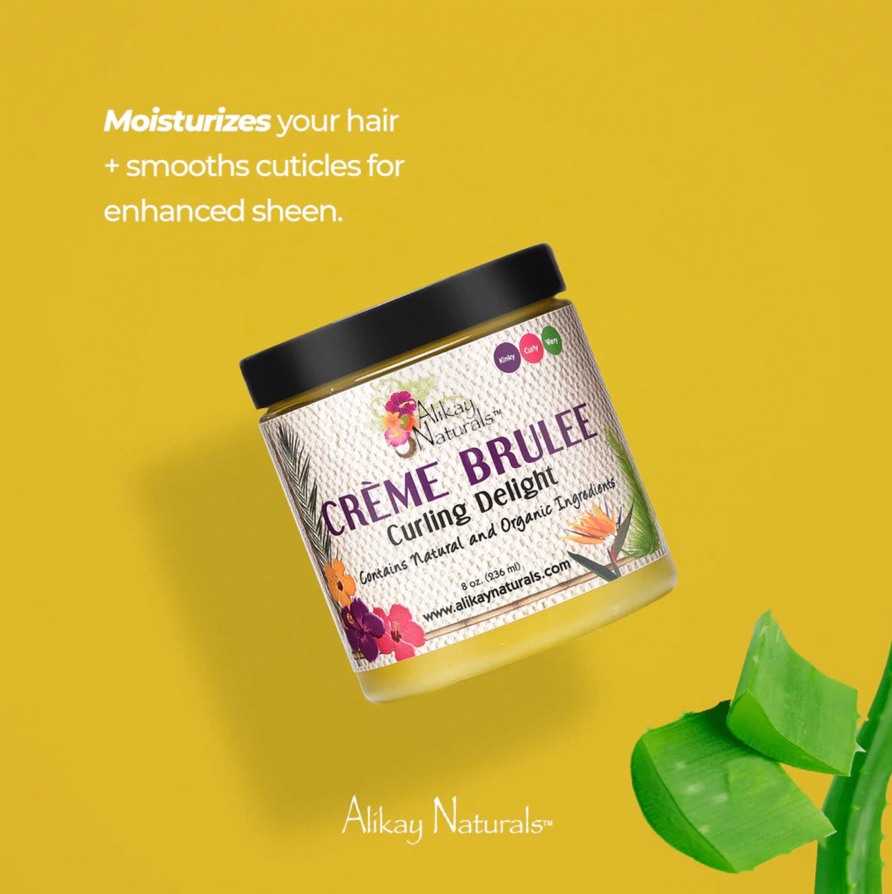 Alikay Naturals Creme Brulee Curling Delight