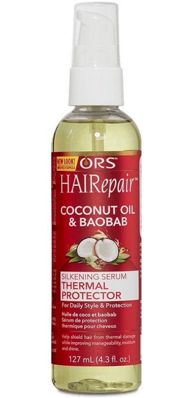 ORS HAIRepair Coconut Oil & Baobab Silkening Serum Thermal Protector