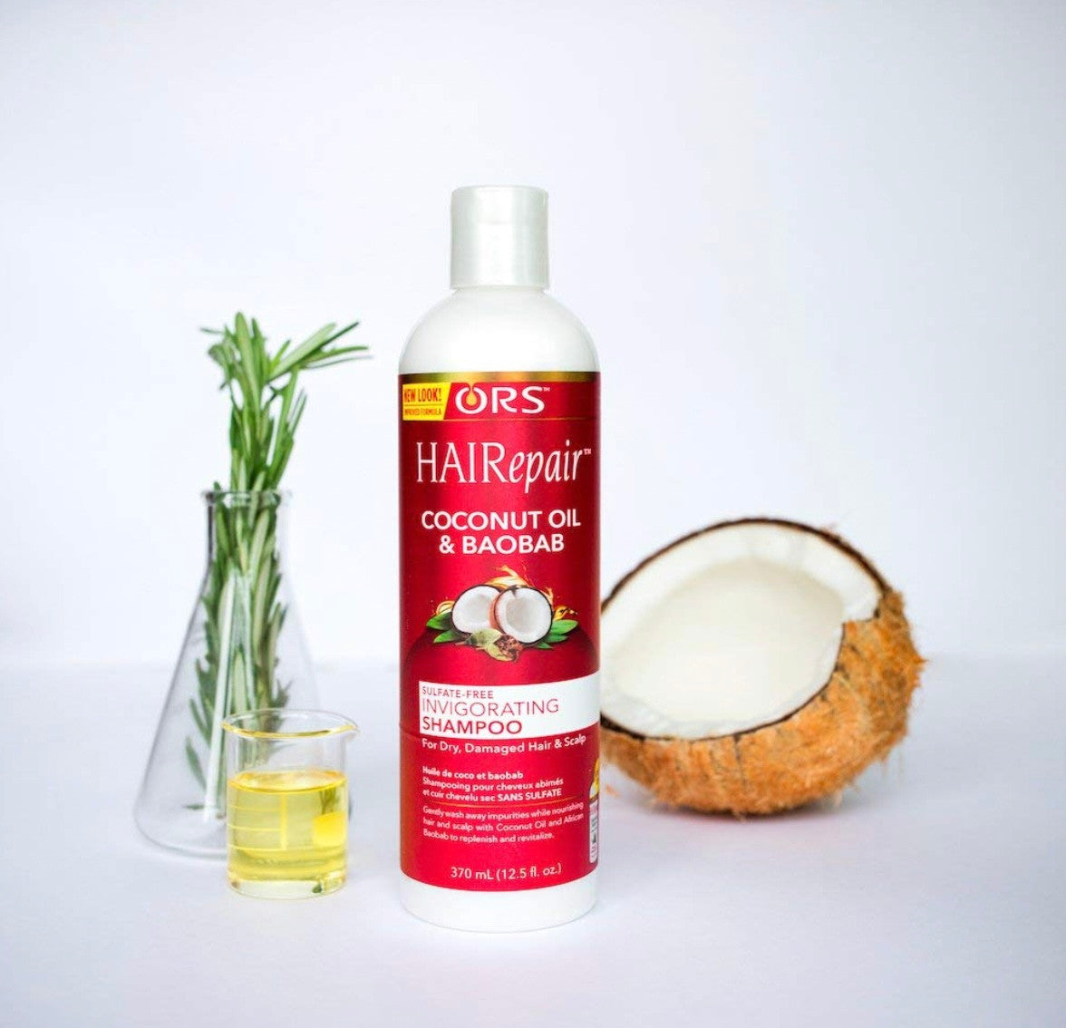 ORS HAIRepair Coconut Oil & Baobab Sulfate-Free Invigorating Shampoo