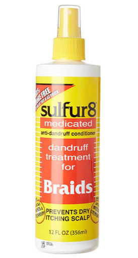 Sulfur8 Medicated Anti-Dandruff Braid Spray (12 oz)