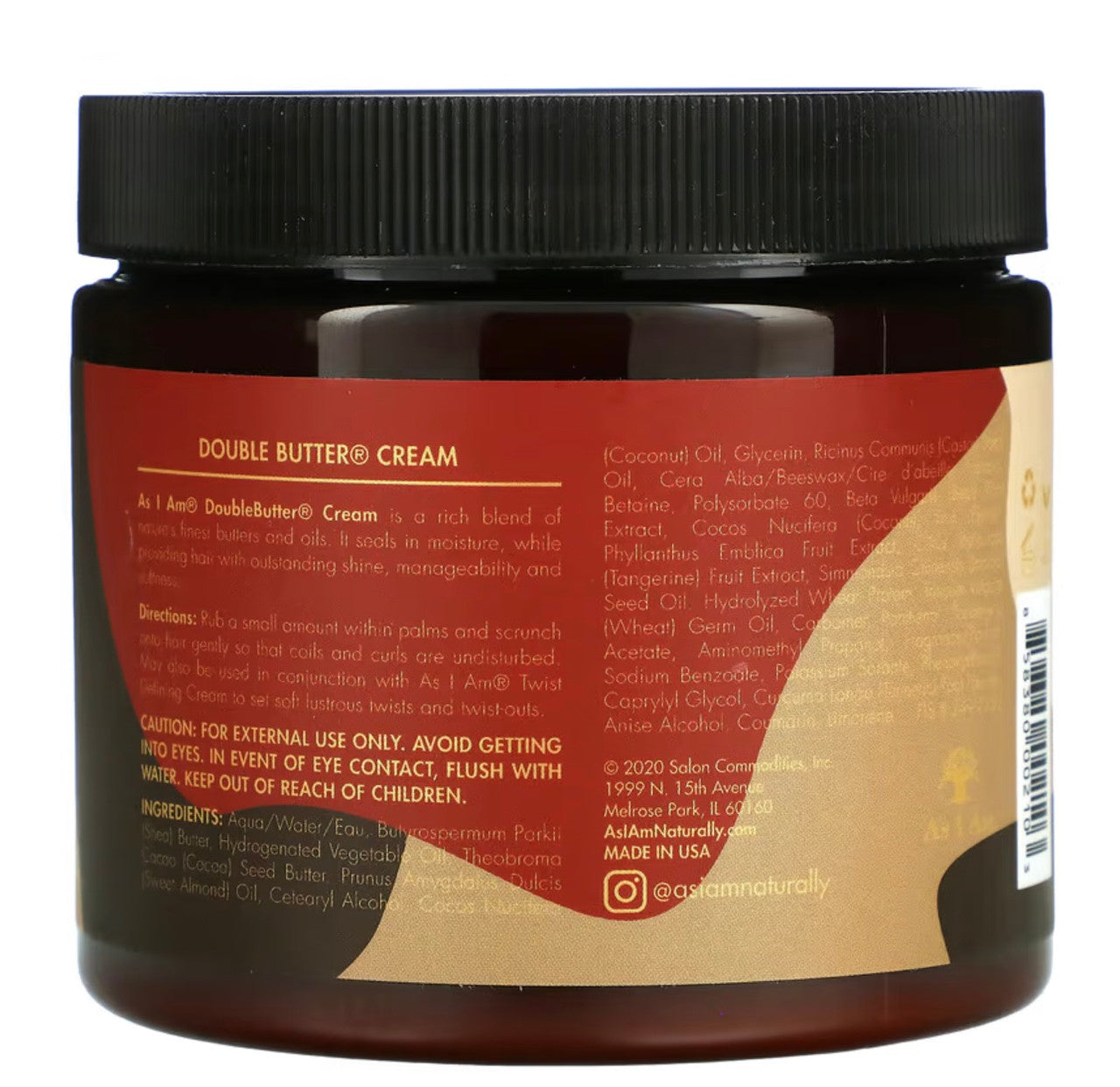 As I Am Classic Double Butter Cream