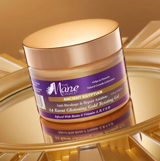The Mane Choice Ancient Egyptian Antidote 24 Karat Glistening Gold Twisting Gel