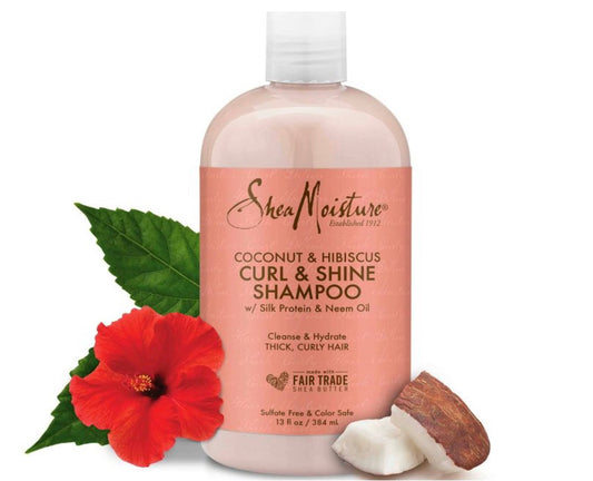Shea Moisture Coconut & Hibiscus Curl & Shine Shampoo