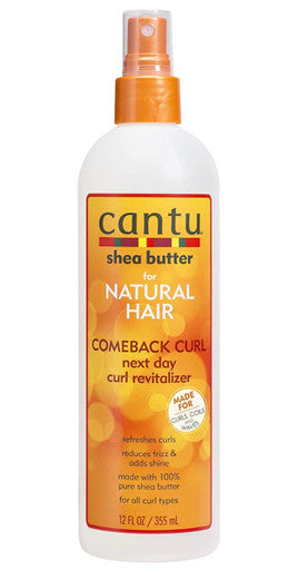 Cantu Shea Butter for Natural Comeback Curl Next Day Revitalizer