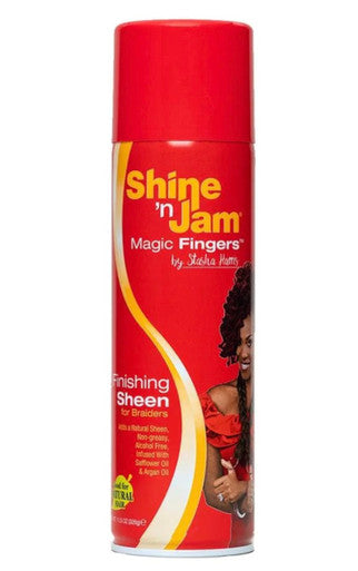Shine n Jam Magic Fingers Finishing Sheen for Braiders