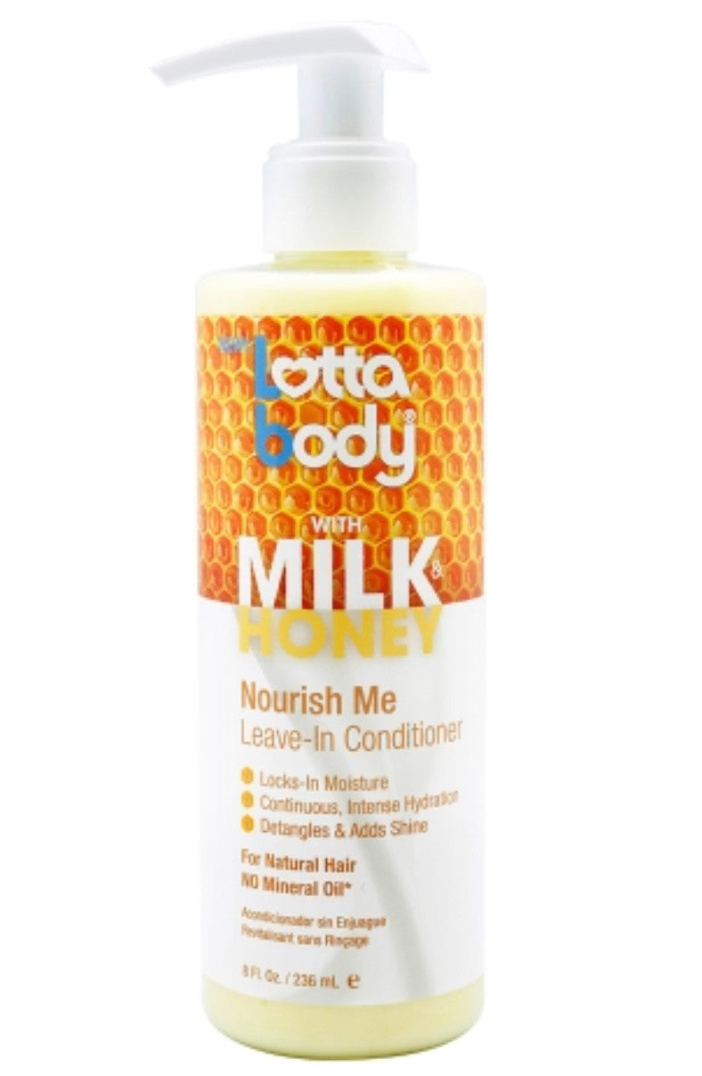 Lottabody Restore Me Milk and Honey Nourish Me Leave-In Conditioner