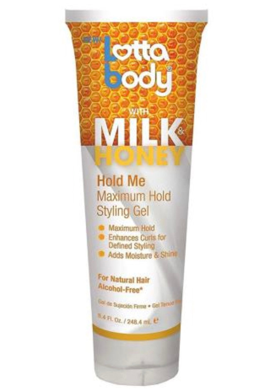 Lottabody Restore Me Milk and Honey Hold Me Maximum Hold Styling Gel