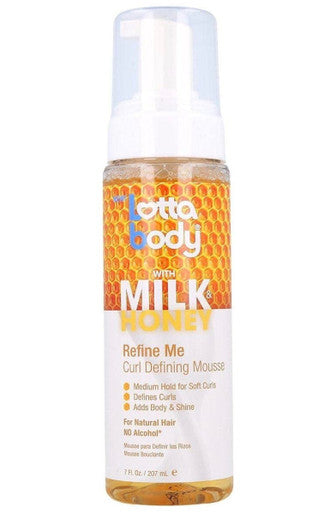 Lottabody Restore Me Milk and Honey Refine Me Curl Defining Mousse