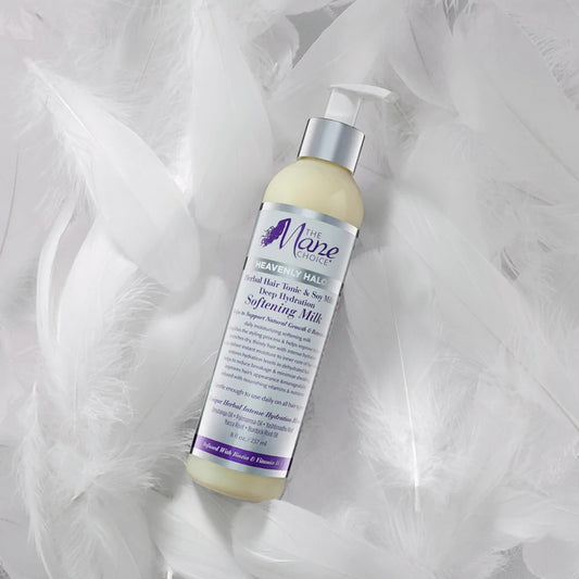 The Mane Choice Heavenly Halo Herbal Hair Tonic & Soy Milk Deep Hydration Softening Milk