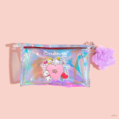 THE CREME SHOP BT21: Holographic Travel Pouch