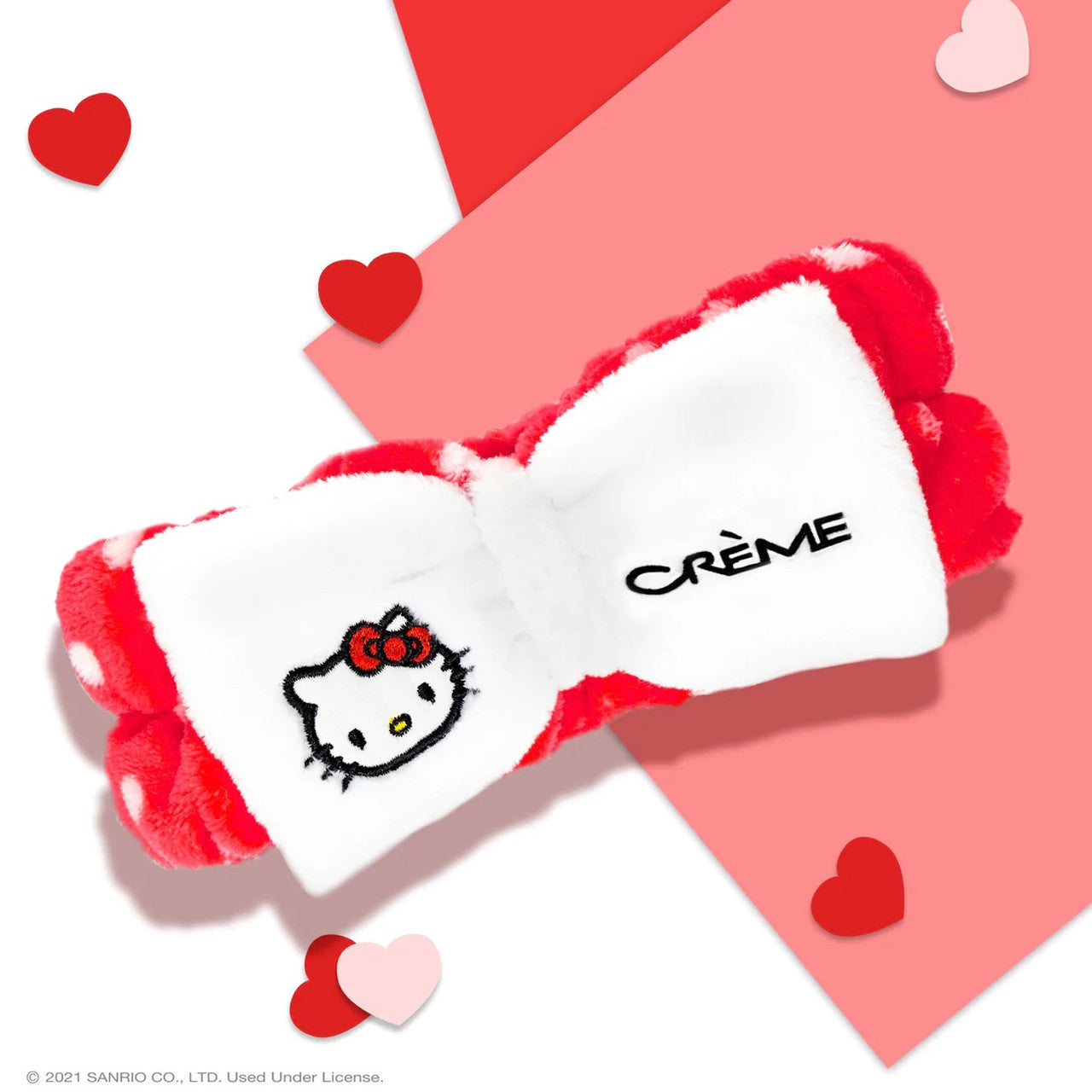 THE CREME SHOP Hello Kitty Classic White Spa Teddy Headyband