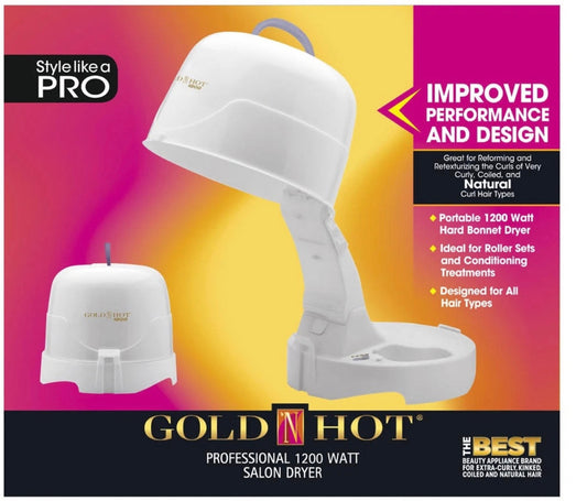 Gold N Hot Professional 1200 Watt Salon Dryer