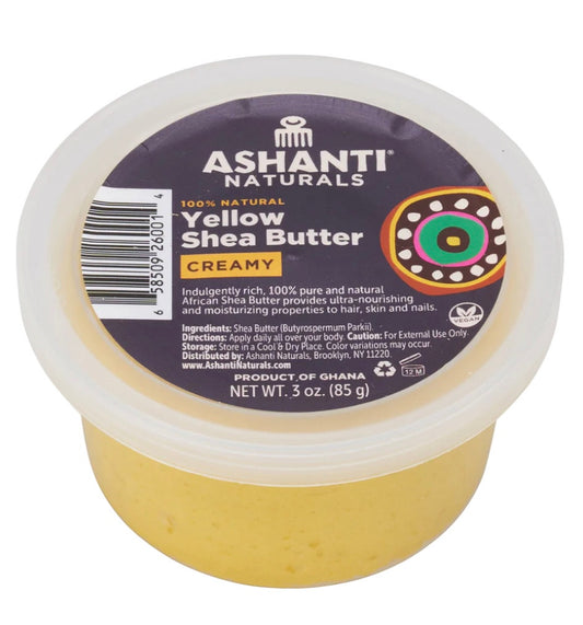 Ashanti 100% Natural Yellow Creamy Shea Butter